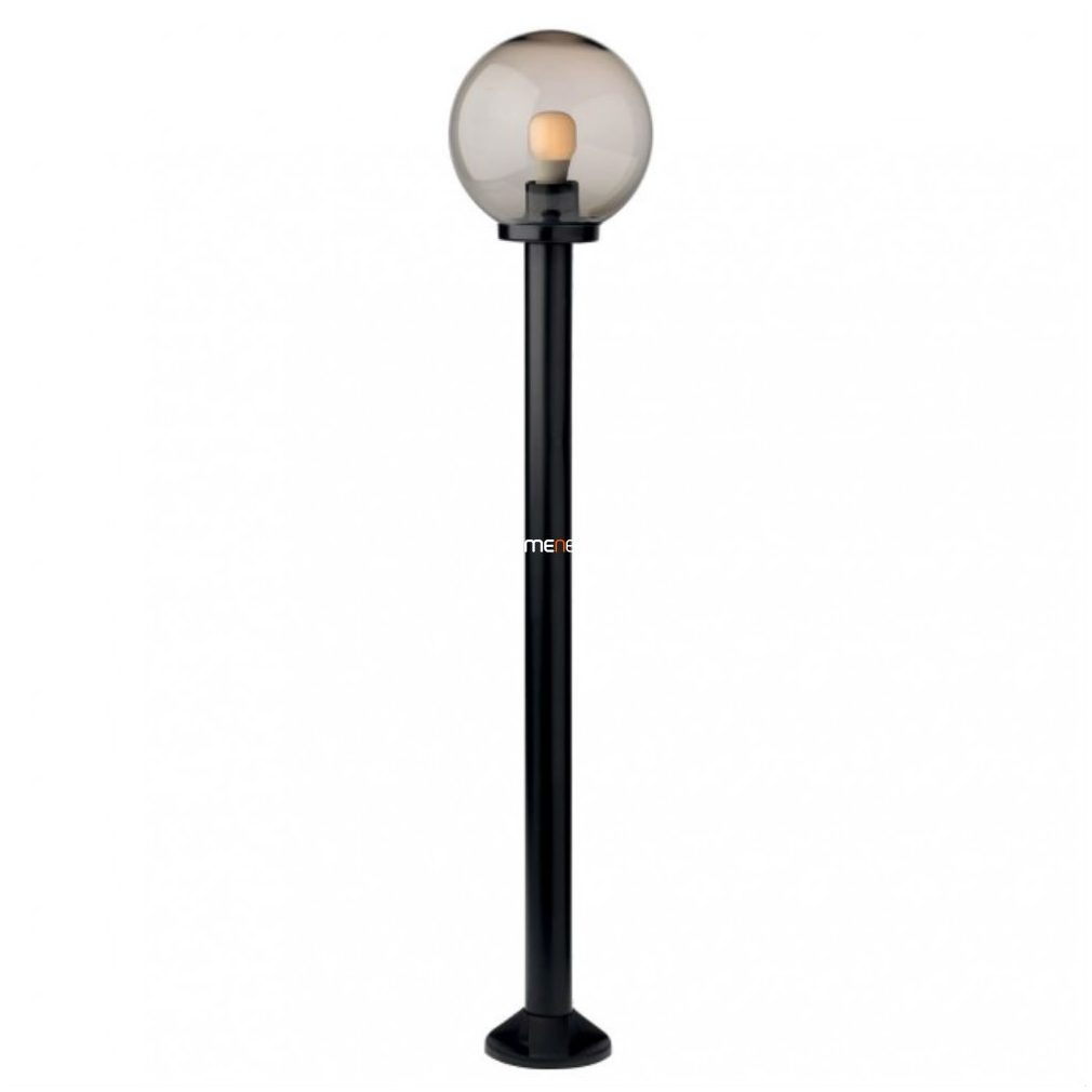 Lampă de podea pentru exterior, negru și fum, 125 cm (Sfera)