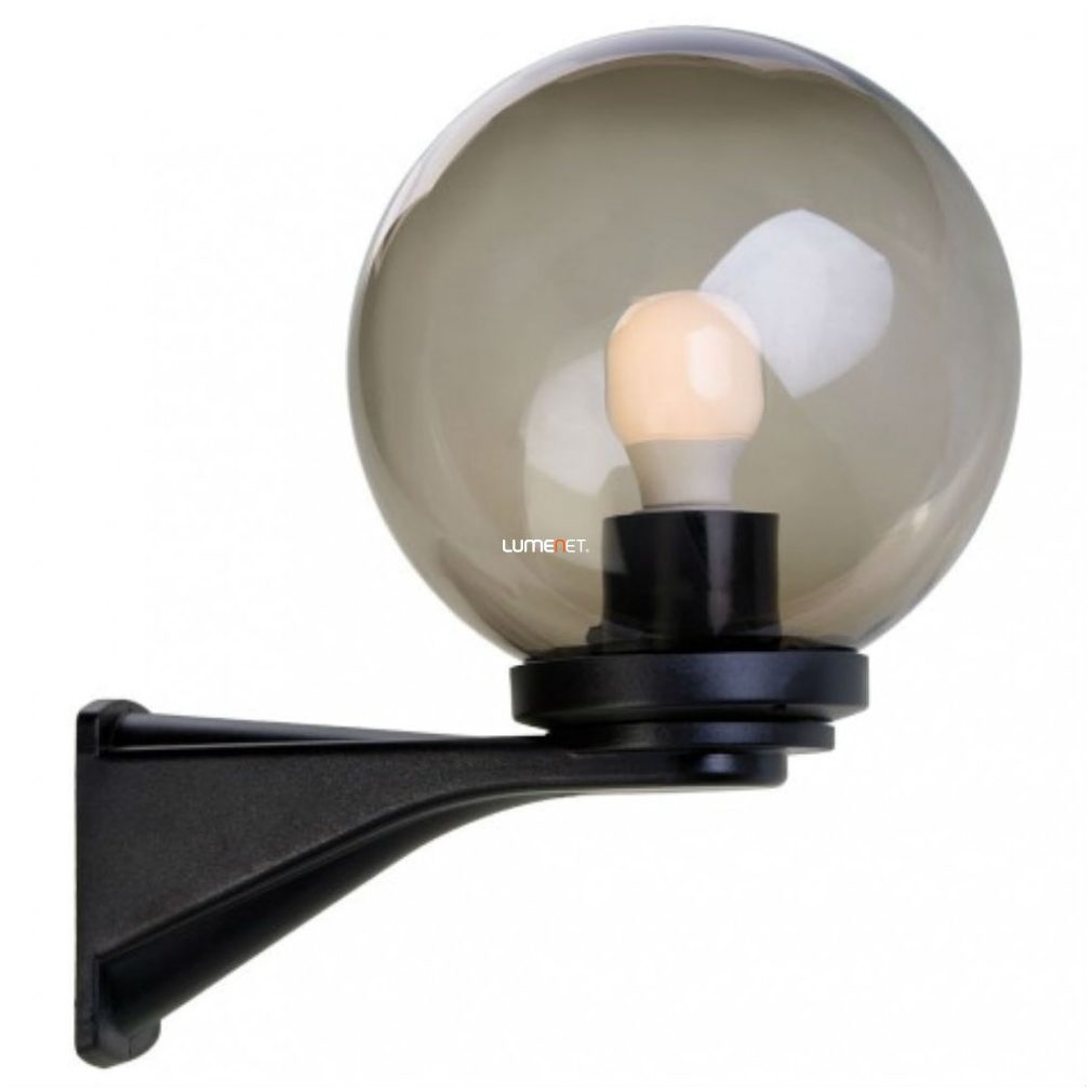 Lampa de perete pentru exterior, negru fum, 20 cm - Sfera Smarter 9788