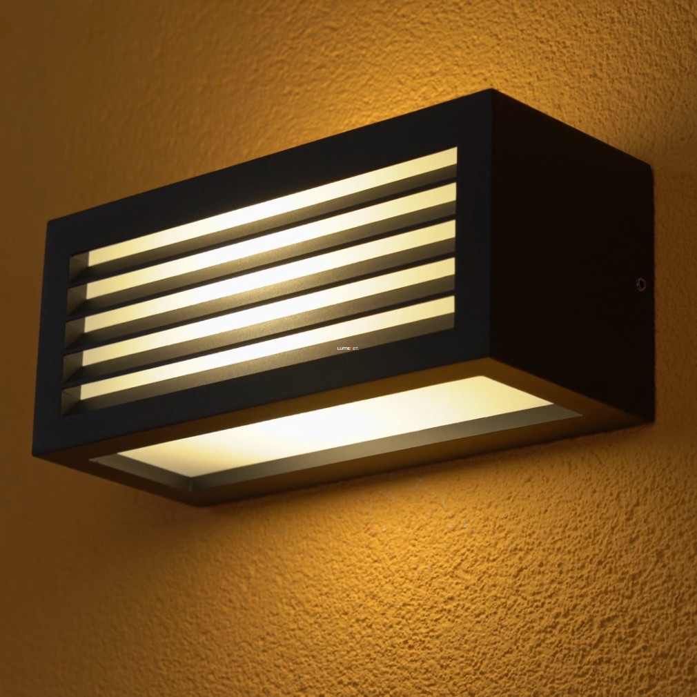 Lampa de exterior cu grilaj, culoare gri - Brick Redo 9898