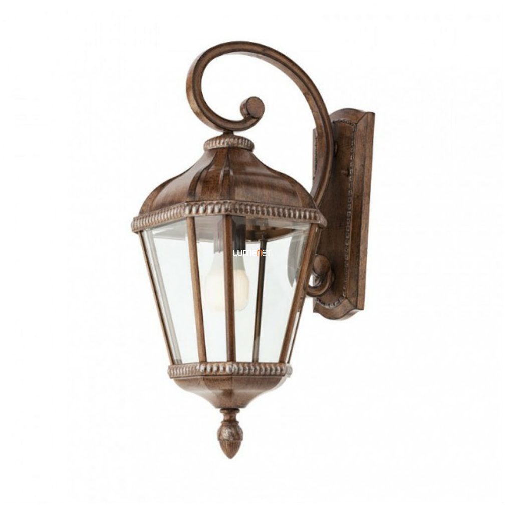 Lampa de perete pentru exterior cu sursă de lumină, culoare maro antic - Essen Redo 9657