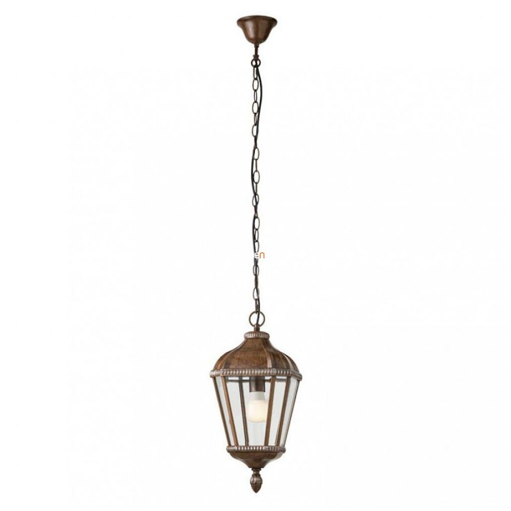 Lampa suspendată pentru exterior cu sursă de lumină, maro antic - Essen Redo 9659