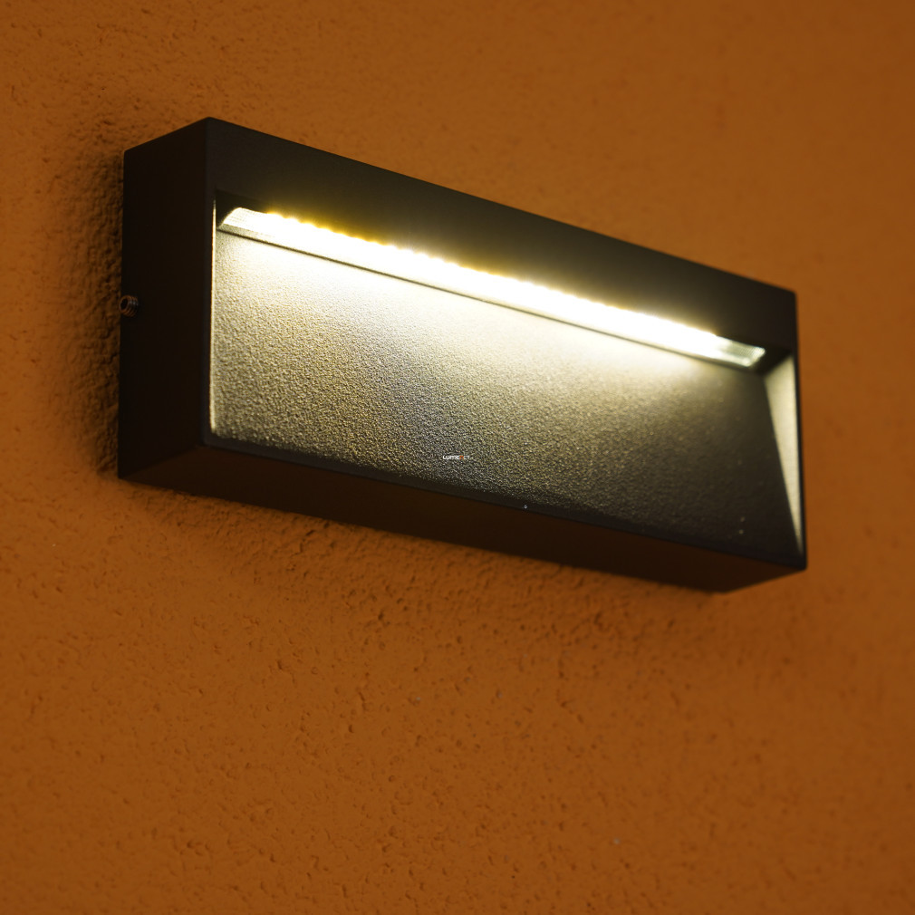 Lampă LED de exterior pentru perete 9 W, alb cald, culoare gri - Even Redo 9153
