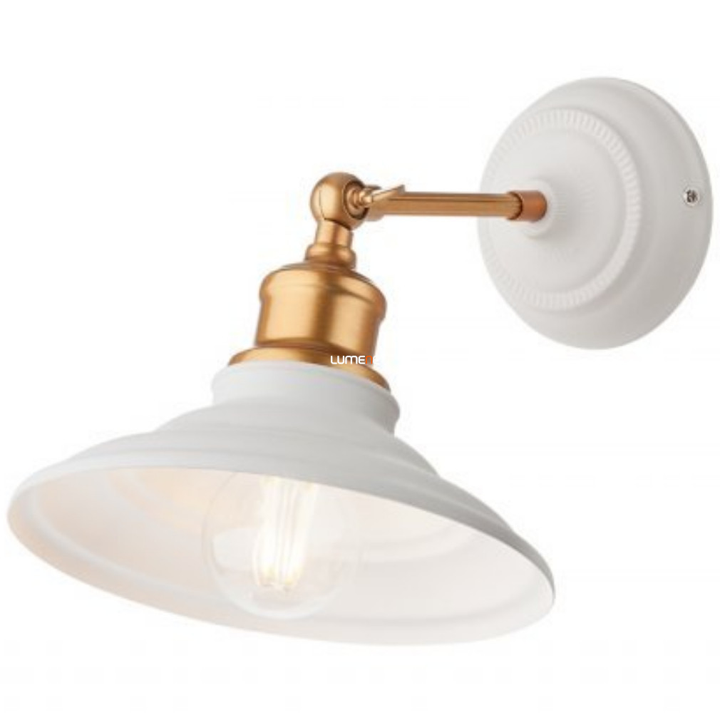 Lampa de perete clasică, alb-auriu - Spinner Smarter 01-1290