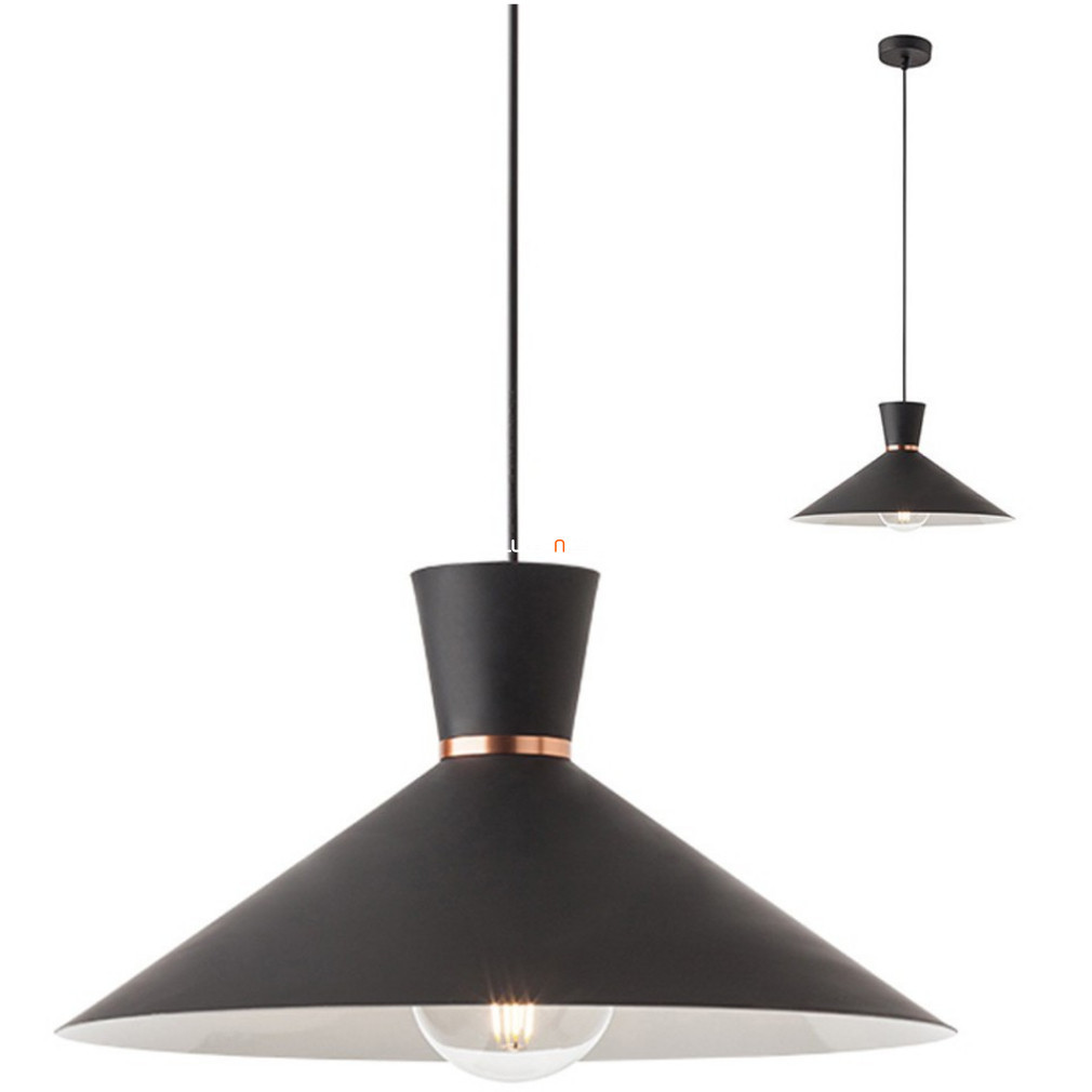 Lampa suspendată, negru - Kimono Smarter 01-1462