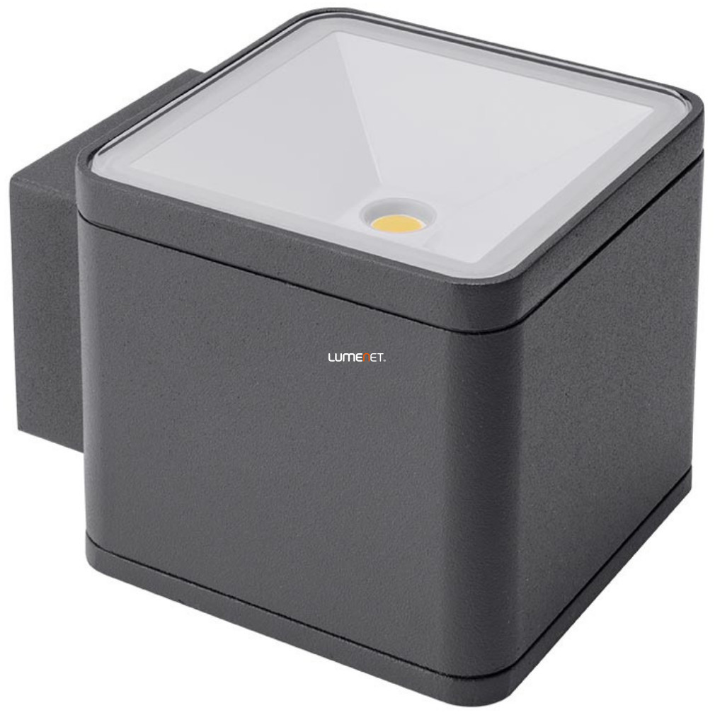 Lampă LED de exterior pentru perete, cu lumină în sus/în jos, 12 W, alb rece, culoare gri - Beta Redo 9066