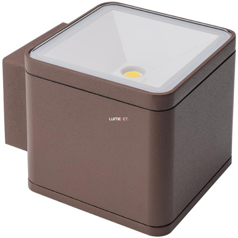 Lampă LED de exterior pentru perete, cu lumină în sus/în jos, 12 W, alb cald, maro - Beta Redo 9067