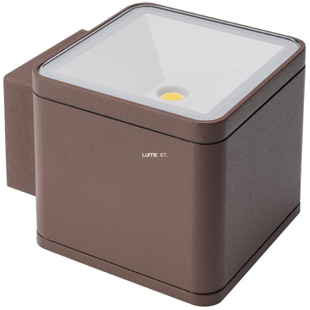 Lampă LED de exterior pentru perete, cu lumină în sus/în jos, 12 W, alb rece, maro - Beta Redo 9068