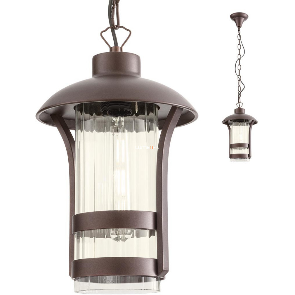 Lampă suspendată pentru exterior 20 cm, maro - Norge Redo 9575