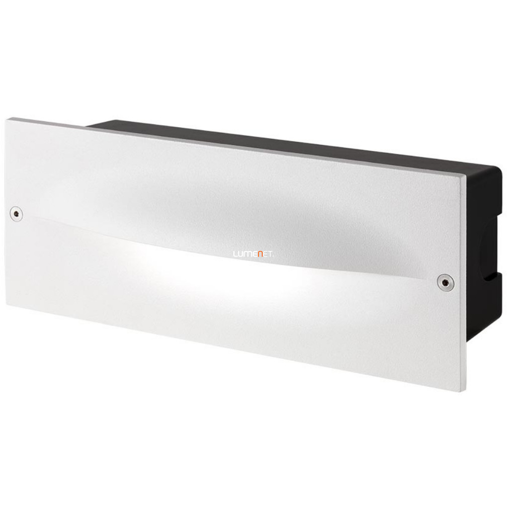 Lampă LED pentru exterior, încastrabilă în perete, 10 W, alb cald, alb-gri - Tampa Redo 90009