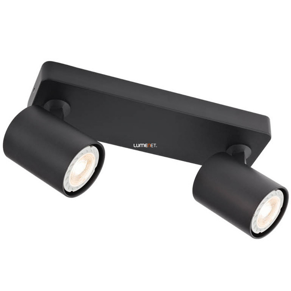 Lampă spot modernă cu două socluri, negru - Cameo Smarter 04-470