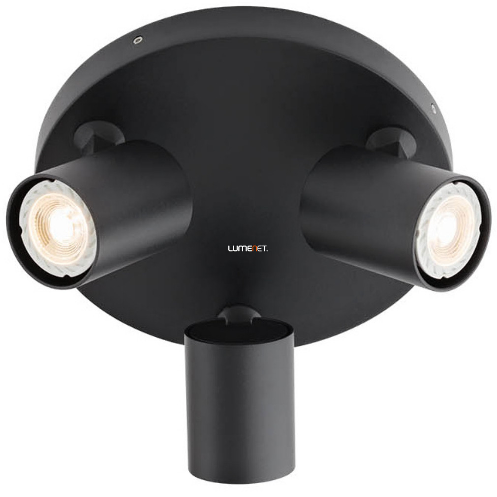 Spot cu trei socluri, negru, 24 cm - Cameo Smarter 04-472