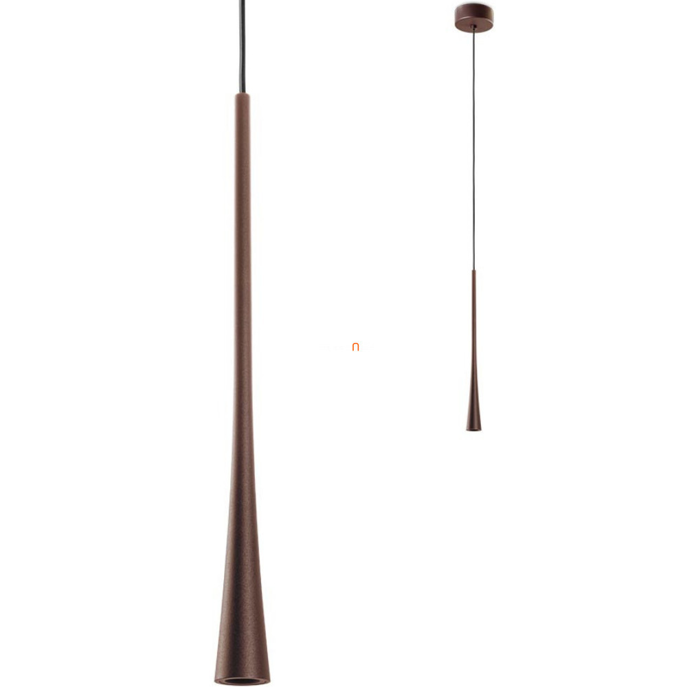 Lampa suspendată cu LED 7 W, alb cald, maro - Ito Redo 01-1754