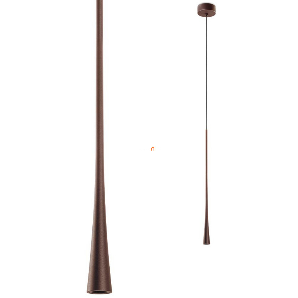 Lampa suspendată cu LED 7 W, alb cald, maro - Ito Redo 01-1757