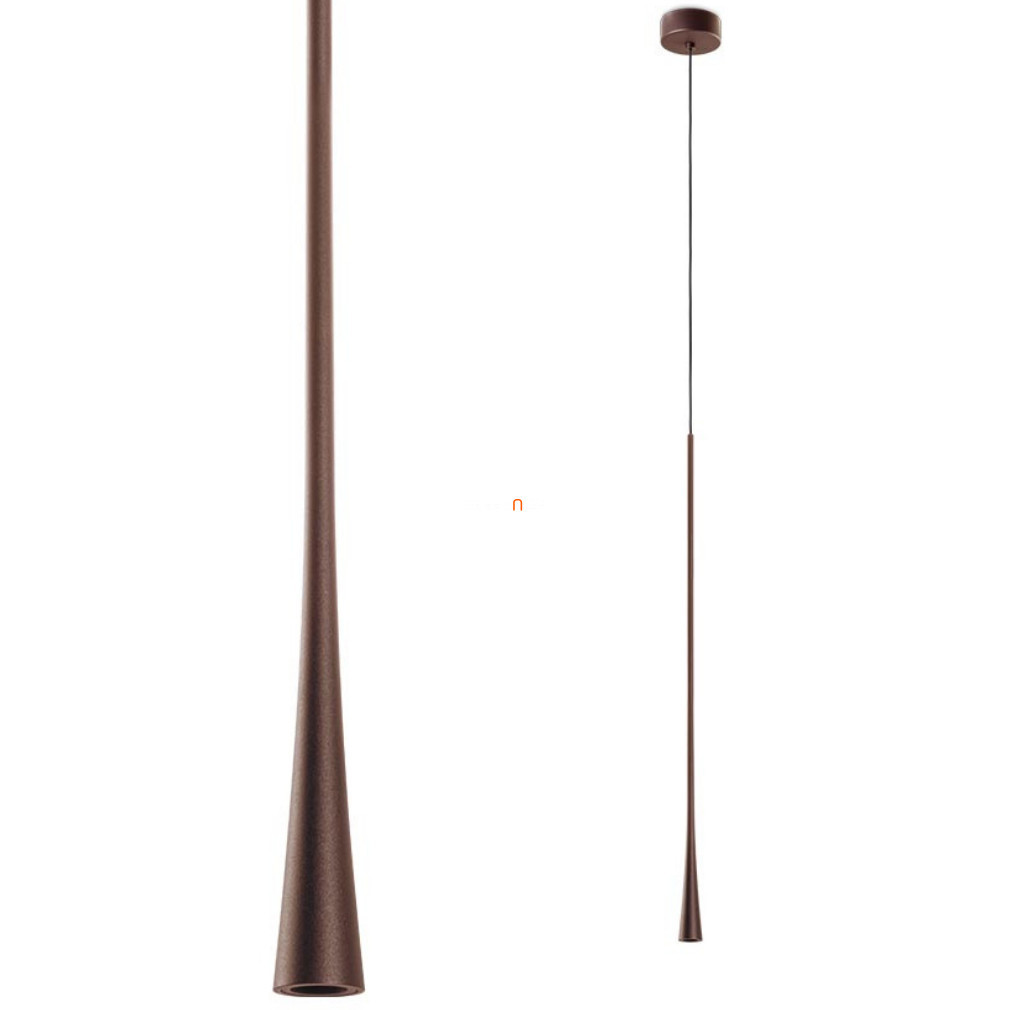 Lampa suspendată cu LED 7 W, alb cald, maro - Ito Redo 01-1760