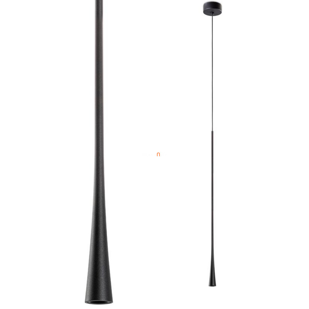 Lampa suspendată cu LED 7 W, alb cald, negru - Ito Redo 01-1761