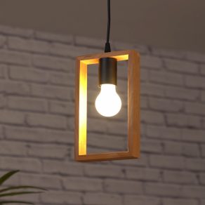   Lampă suspendată cu cadru din lemn - Timber Smarter 01-1664