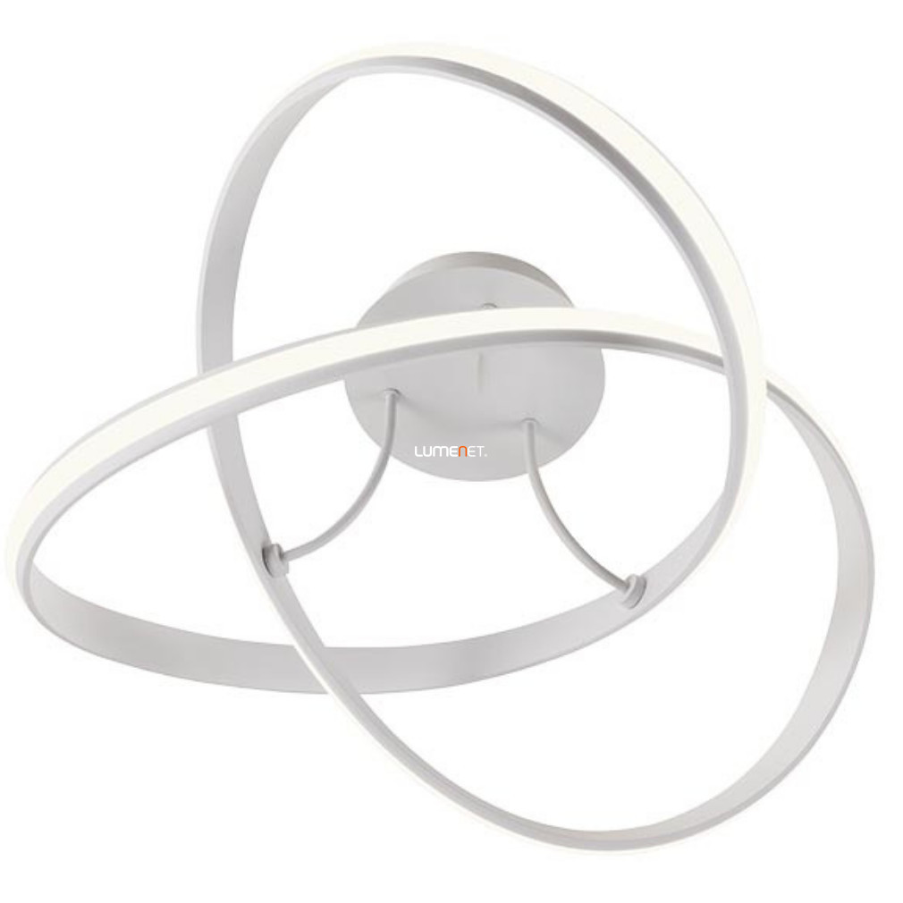 Lampă LED de tavan cu întrerupător, 40 W, alb cald, argintiu opal - Nucleo Redo 01-1780