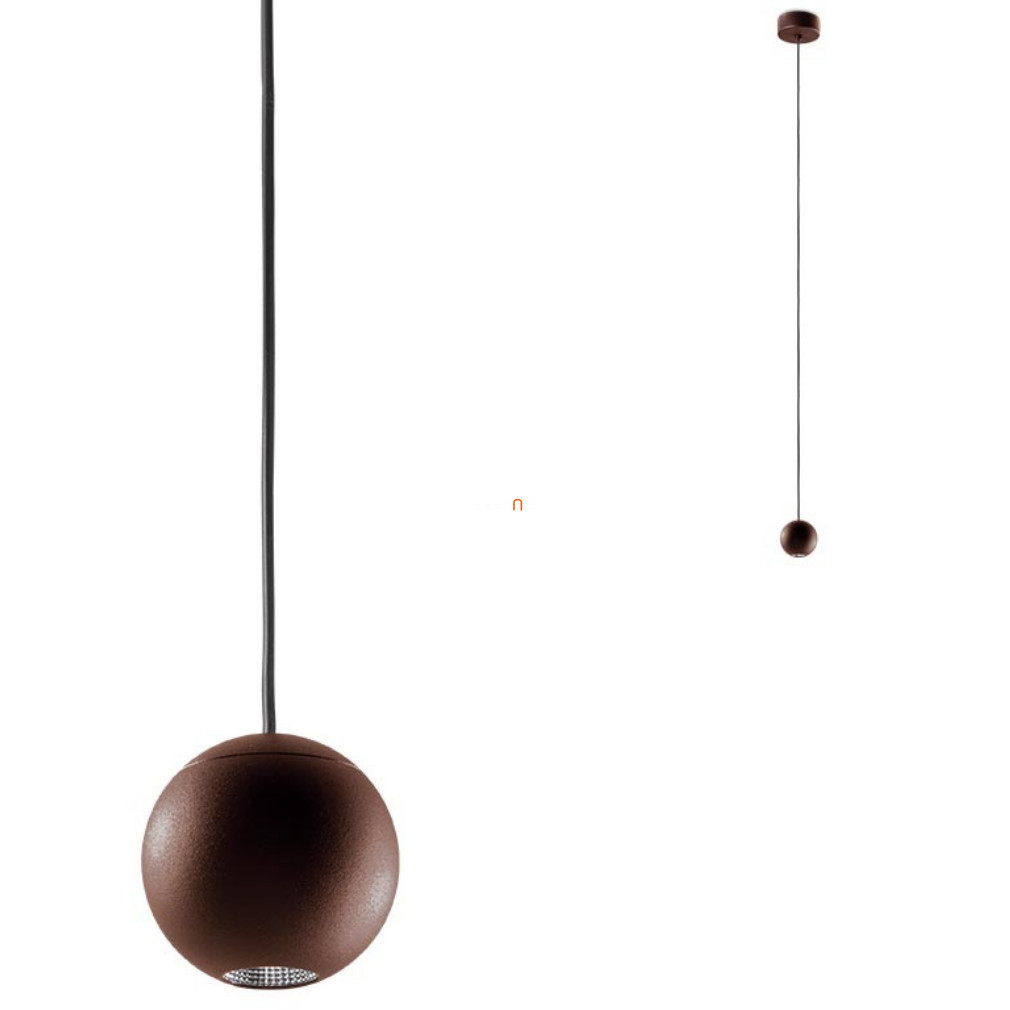 Lampa suspendată cu LED 4,5 W, alb cald, maro - Obo Redo 01-1833