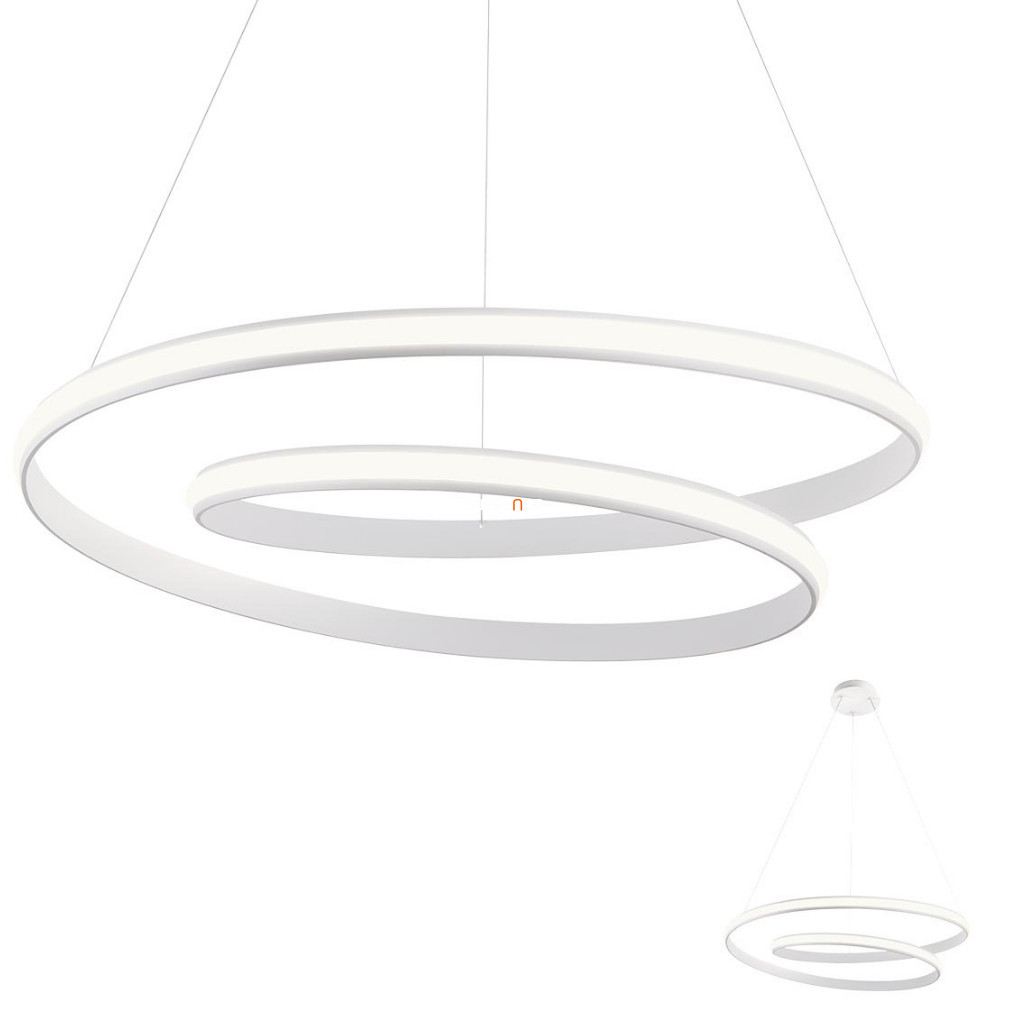 Lampă suspendată cu LED reglabilă cu întrerupător, 40 W, alb cald, alb - Torsion Redo 01-1795