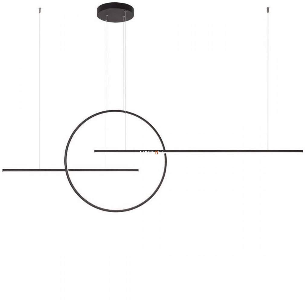 Lampă suspendată cu LED reglabilă 56 W, alb rece, negru - Giotto Redo 01-1850