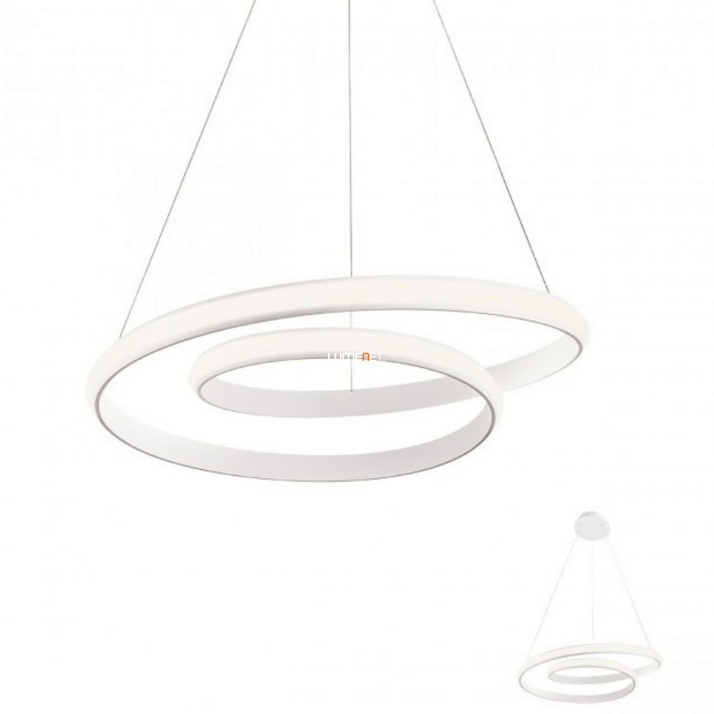 Lampă suspendată cu LED reglabilă cu întrerupător, 30 W, alb rece, culoare albă - Torsion Redo 01-1888