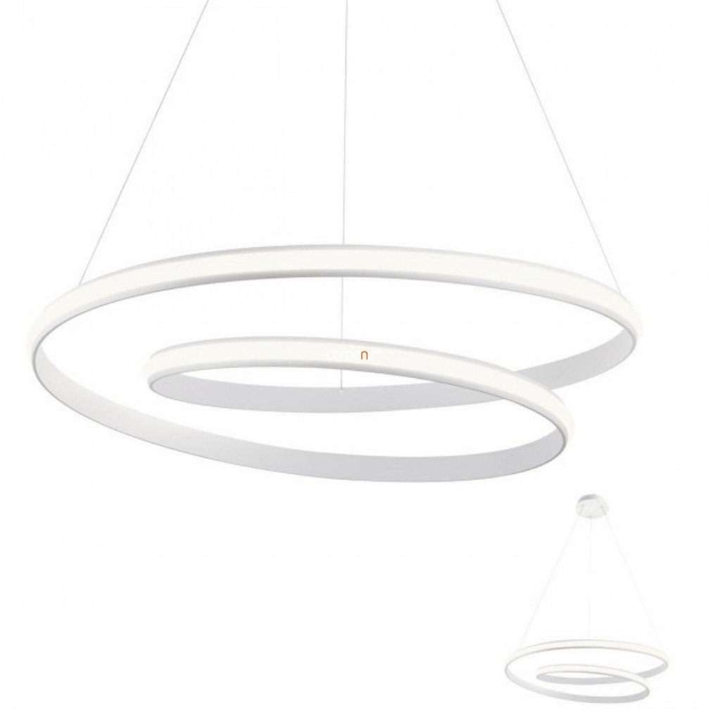 Lampă suspendată cu LED reglabilă cu întrerupător, 40 W, alb rece, alb - Torsion Redo 01-1890