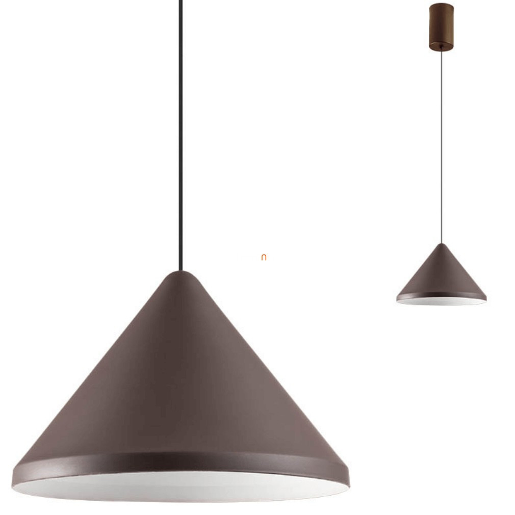 Lampa suspendată cu LED 13 W, alb cald, maro - Eiko Redo 01-1985