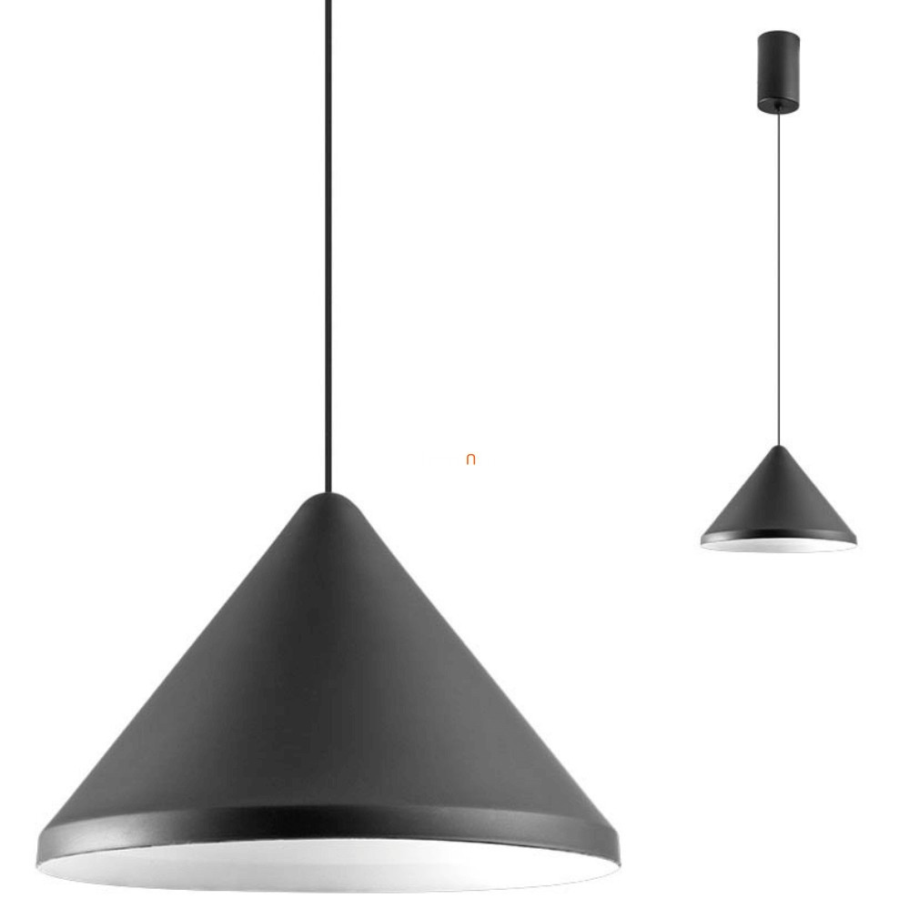 Lampa suspendată cu LED 13 W, alb cald, negru - Eiko Redo 01-1986