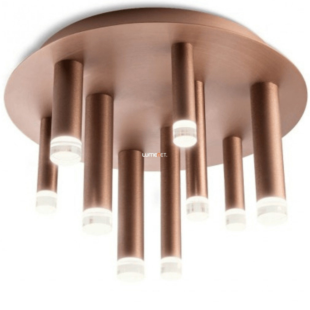 Lampă LED de tavan 36 W, alb cald, cupru roșu - Madison Redo 01-2040