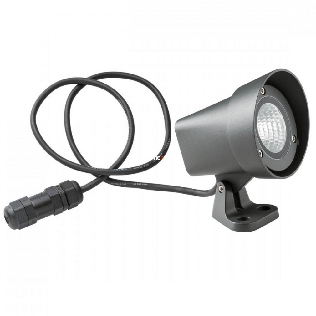 Spot LED pentru exterior, cu fixare în pământ, 12 W, alb cald, culoare antracit - Ziggy Redo 90110
