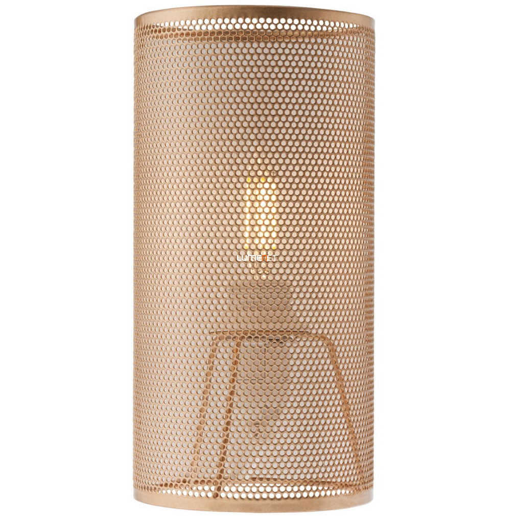 Lampa de masă cu efect de ambianță, culoare roșu-cupru, 20 cm - Shadow Smarter 01-2120, cu soclu 1xE14