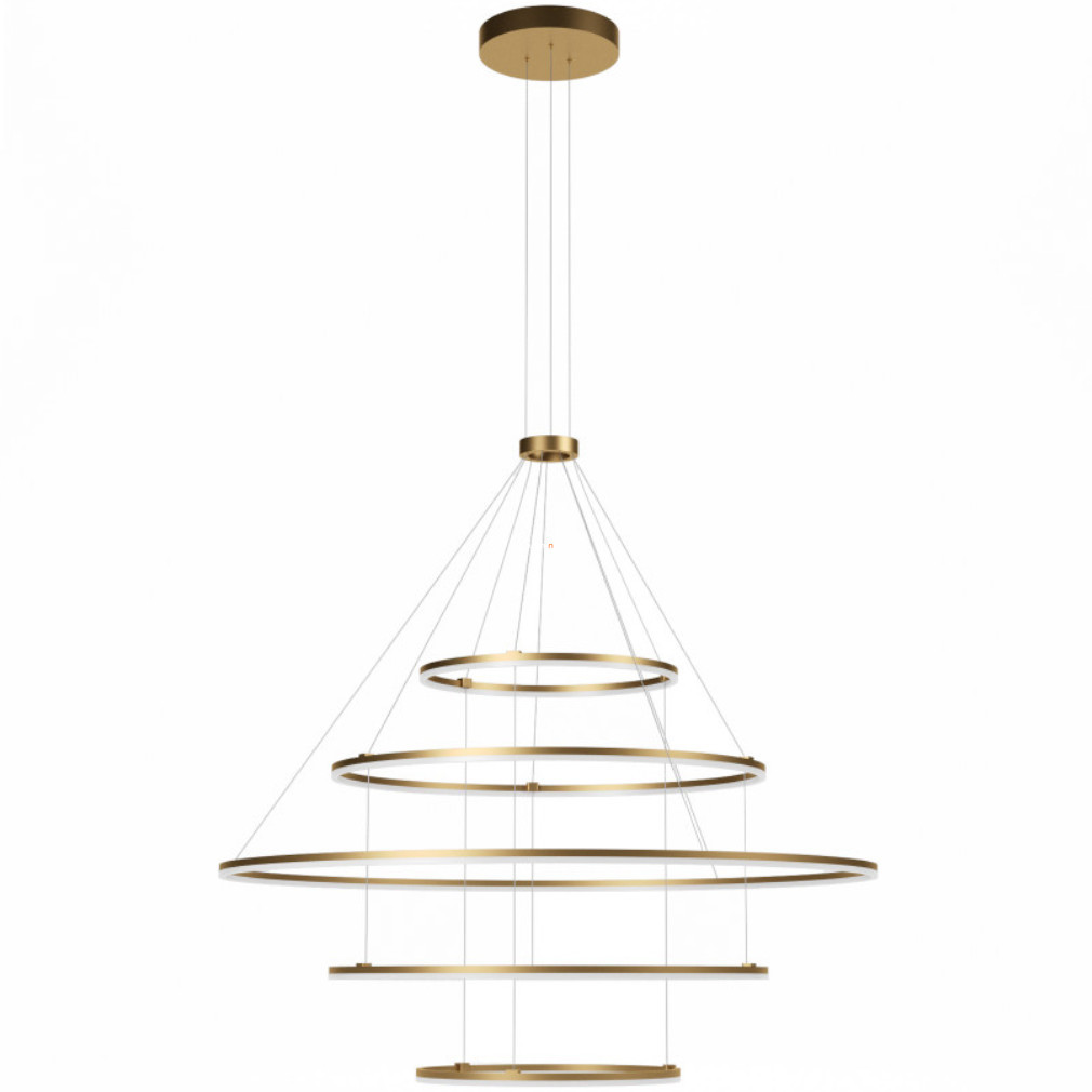 Lampa suspendată cu LED reglabilă, culoare bronz, 5 niveluri - Orbit Redo 01-2249