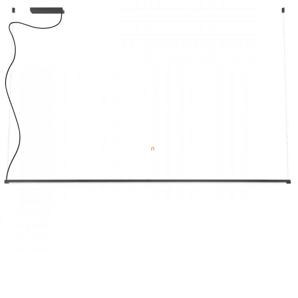 Lampă suspendată cu LED reglabilă 34 W, alb cald, negru - Acrobat Redo 01-2285