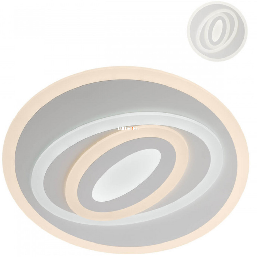 Lampa de tavan cu telecomanda, rotundă, albă - Stratos Design Smarter 01-2335