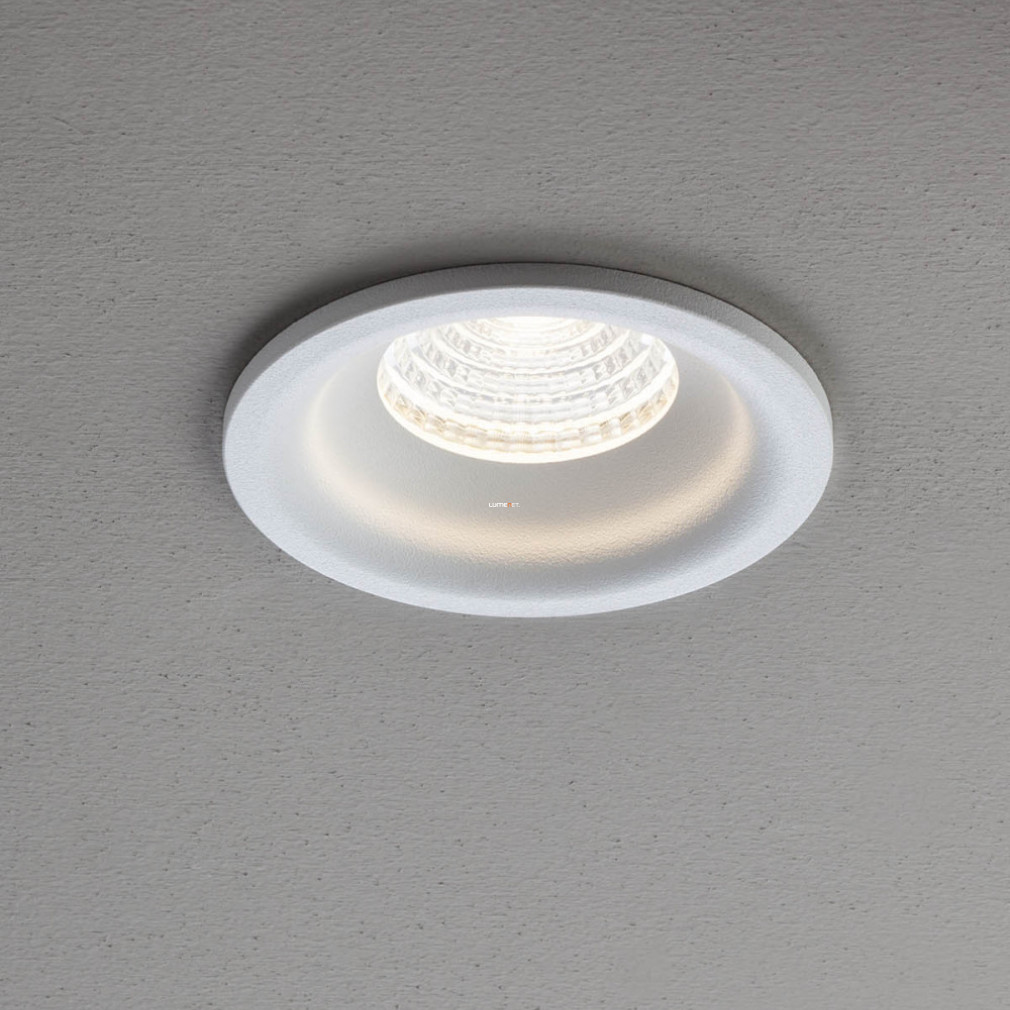 Spot LED de încastrat, 9W, lumină albă caldă, alb mat (MT 143)