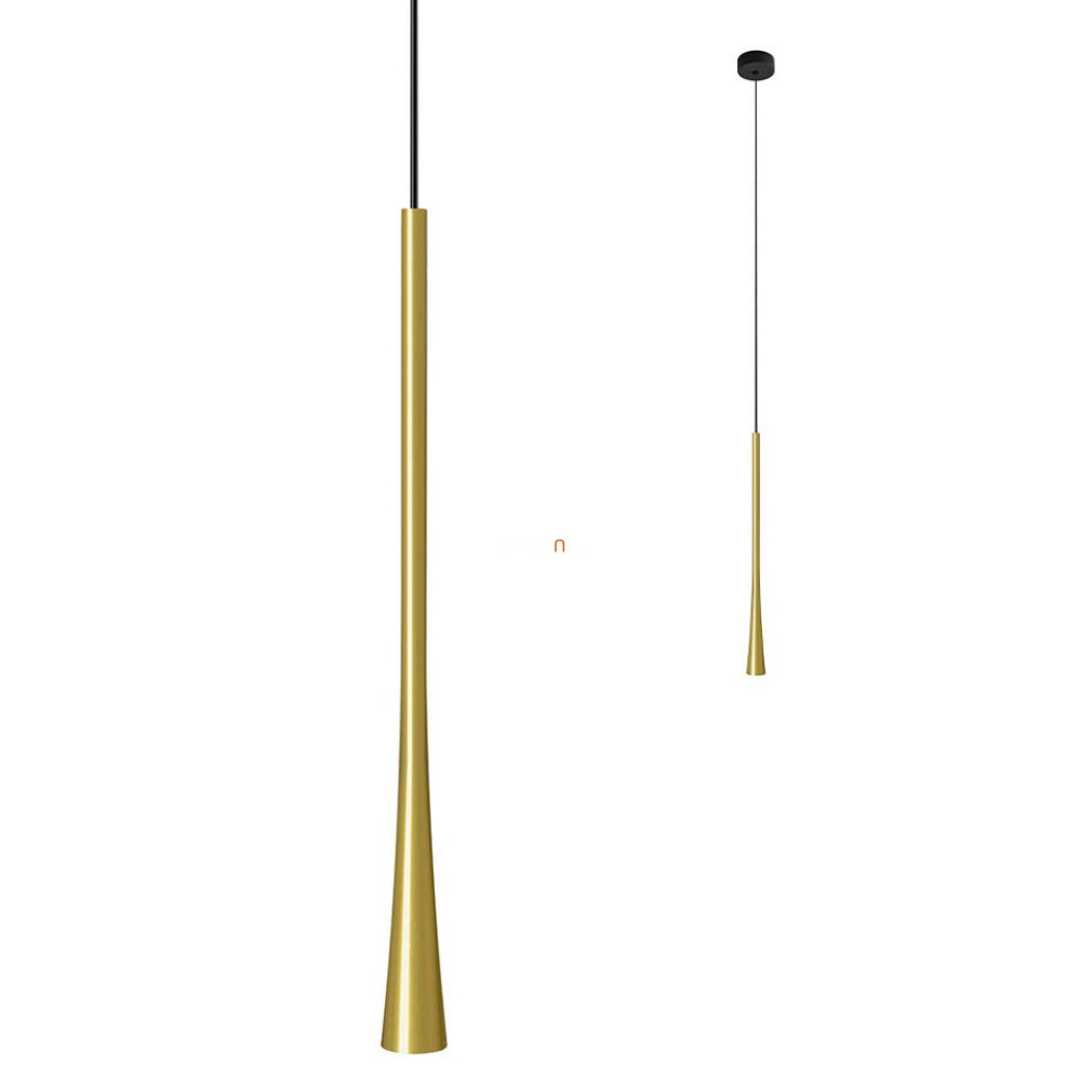 Lampa suspendată cu LED 7 W, alb cald, alamă - Ito Redo 01-2351