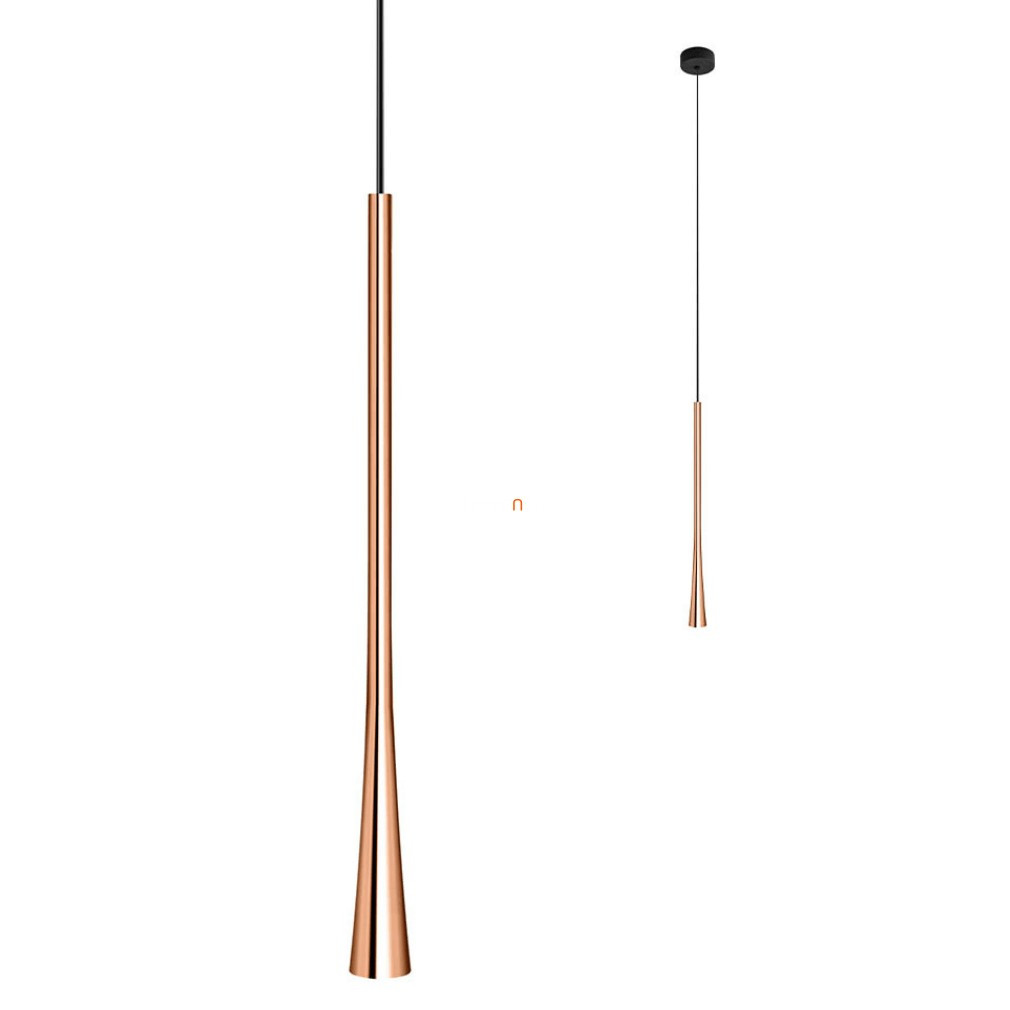 Lampa suspendată cu LED 7 W, alb cald, roz auriu - Ito Redo 01-2352