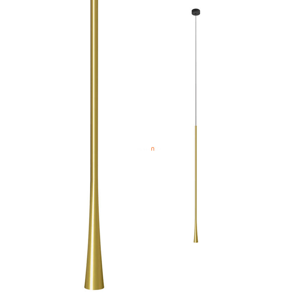 Lampa suspendată cu LED 7 W, alb cald, alamă - Ito Redo 01-2355