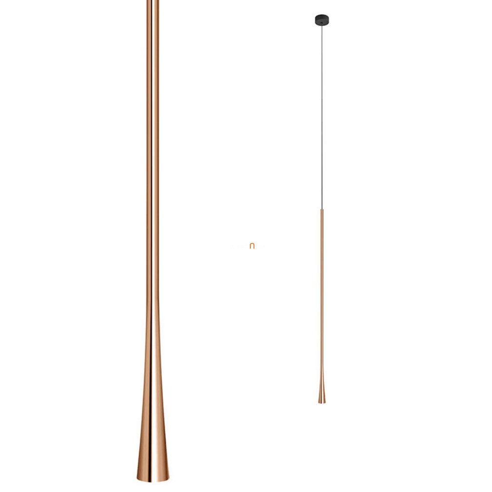Lampa suspendată cu LED 7 W, alb cald, roz auriu - Ito Redo 01-2356