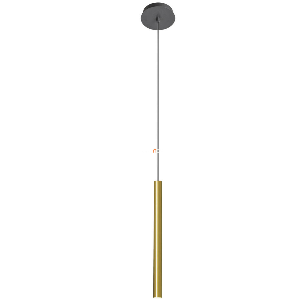 Lampa suspendată cu LED 7 W, alb cald, alamă - Kanji Redo 01-2359