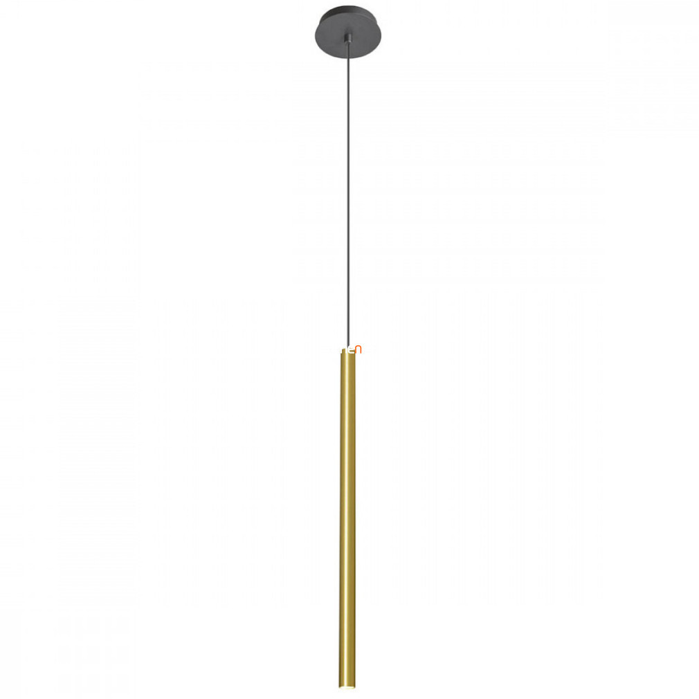 Lampa suspendată cu LED 7 W, alb cald, alamă - Kanji Redo 01-2361