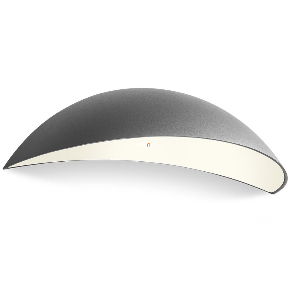 Lampă LED de exterior pentru perete 18 W, alb cald, gri opal - Palma Redo 90235