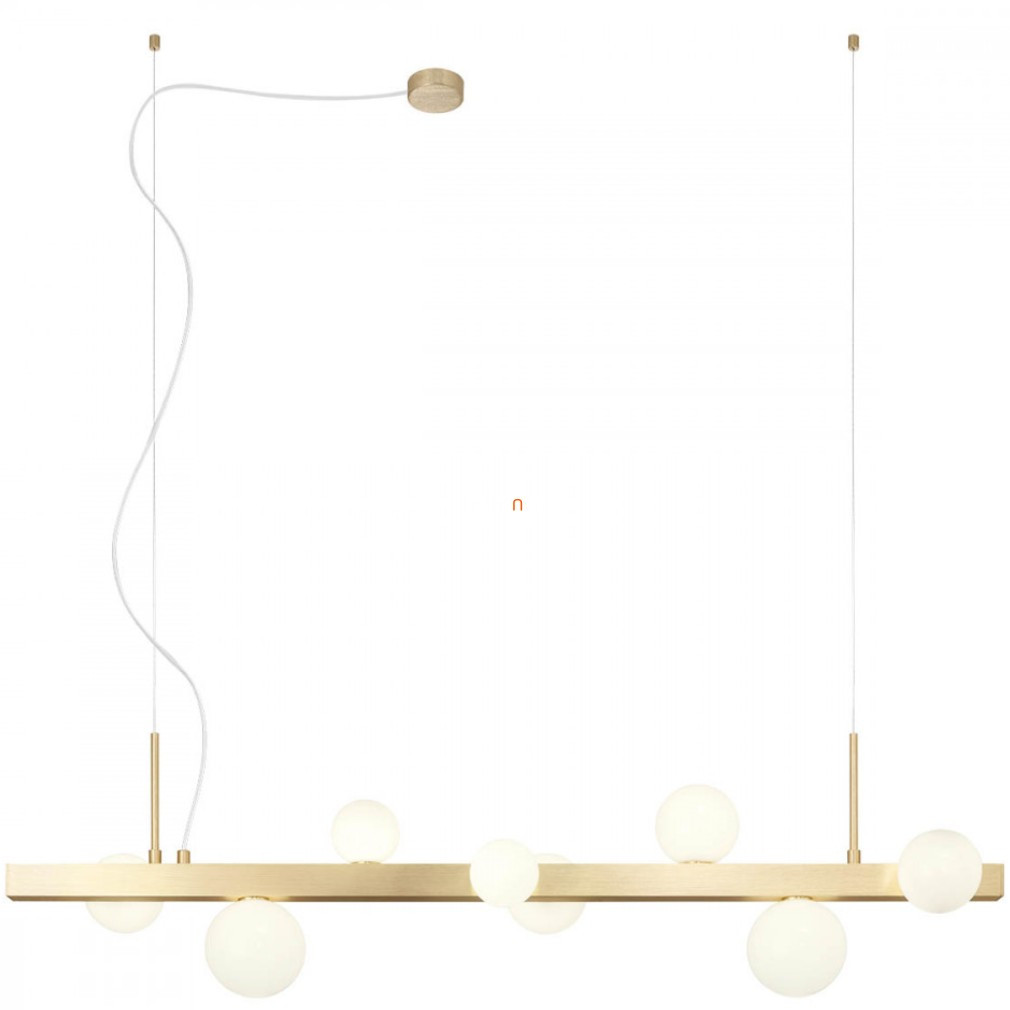 Lampa suspendată cu opt becuri, auriu - Goji Redo 01-2376