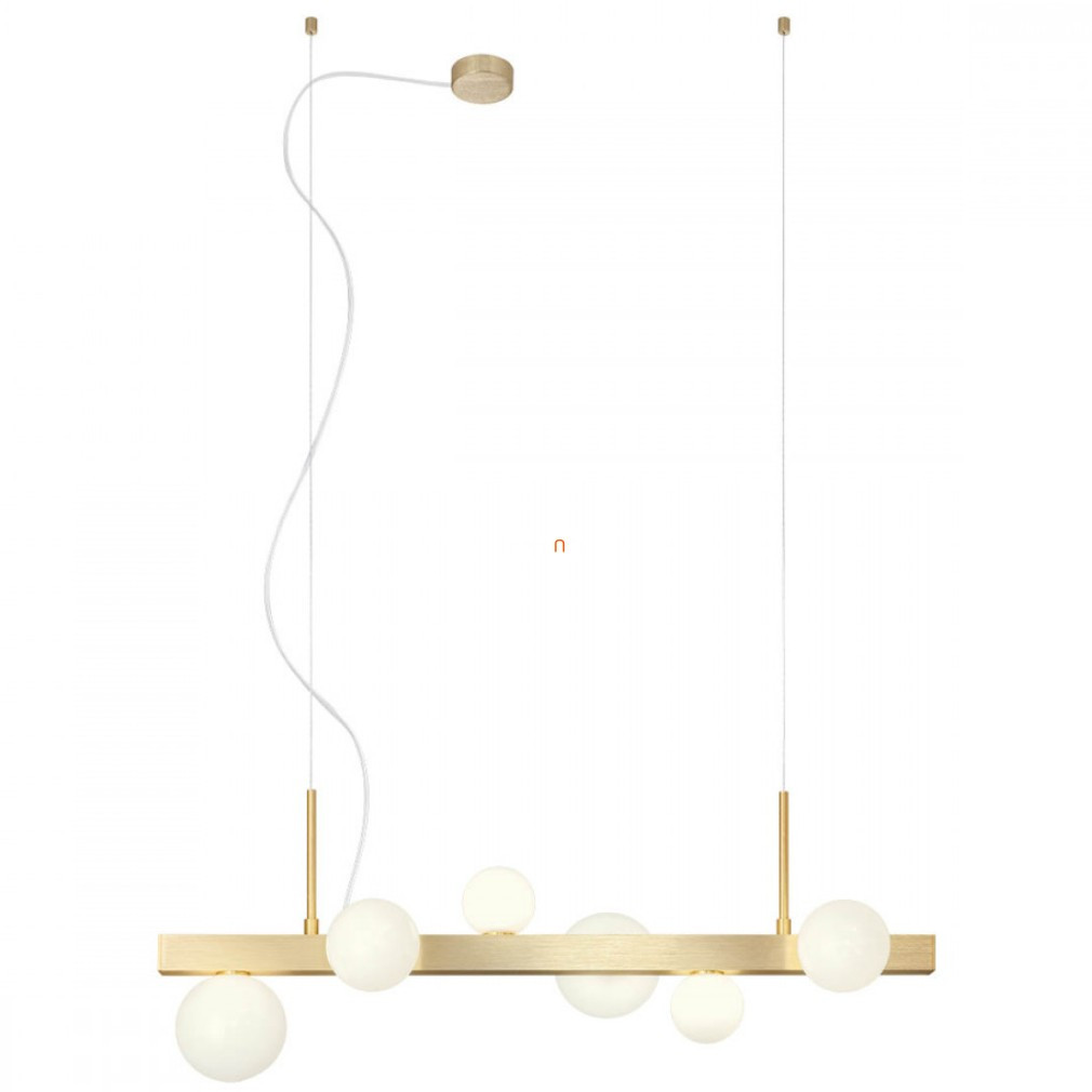 Lampa suspendată cu șase becuri, aurie - Goji Redo 01-2374
