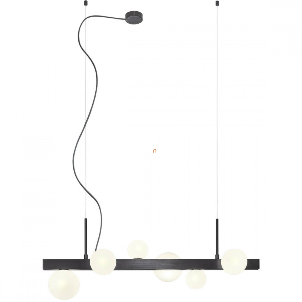 Lampa suspendată cu șase becuri, negru - Goji Redo 01-2375