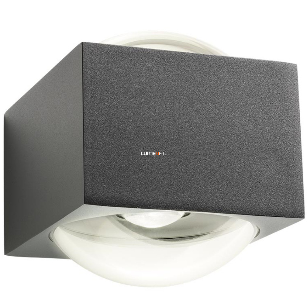 Lampă LED de exterior pentru perete, cu lumină în sus/în jos, 12,5 W, alb cald, culoare gri - Ari Redo 90276
