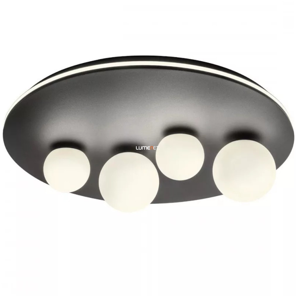 Lampă LED de tavan 64 W, alb cald, negru mat - Corum Redo 01-2468