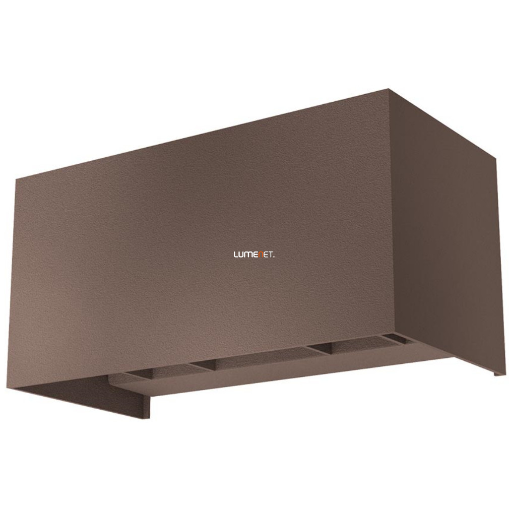 Lampa LED de exterior pentru perete, cu lumină în sus/în jos, 4x5 W, alb rece, maro - Vary Redo 90305
