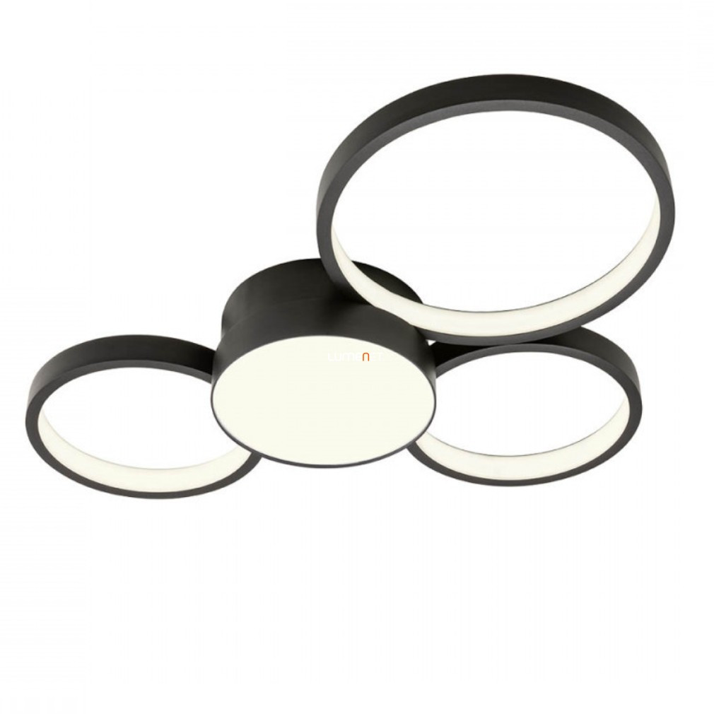 Lampă LED de tavan cu întrerupător, 50 W, alb cald, negru mat - Cronos Redo 01-2538