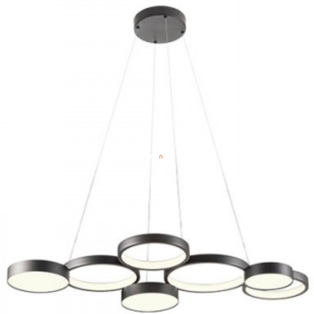 Lampă suspendată cu LED reglabilă cu întrerupător 65 W, alb cald, negru mat - Cronos Redo 01-2547
